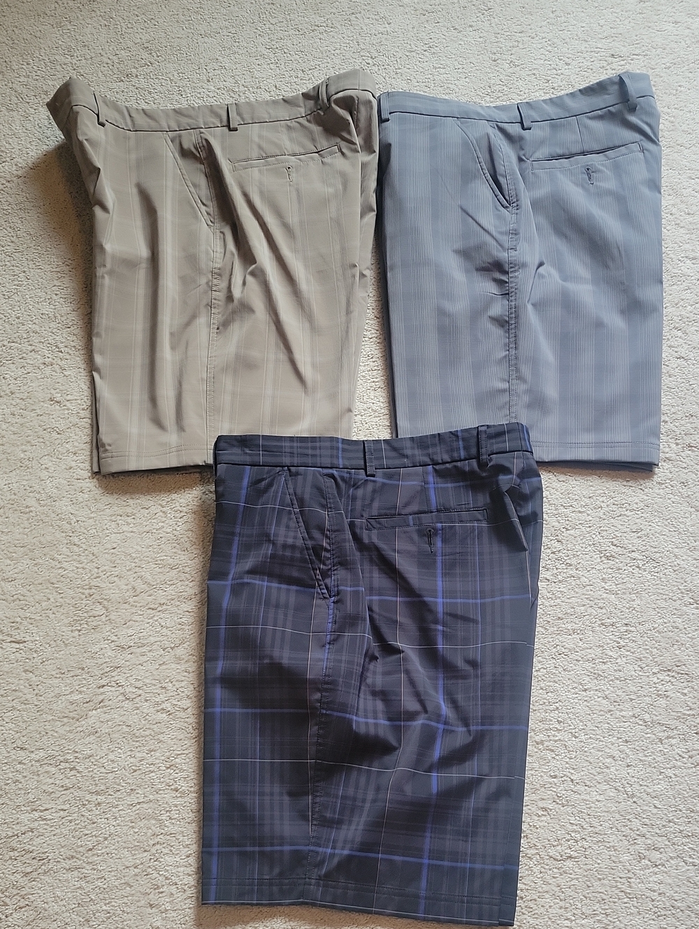Mens Flat Front Shorts